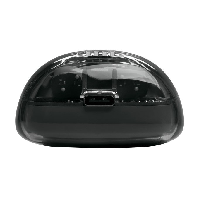 JBL Tune Flex 2 Ghost Edition - Ghost Black - True Wireless Noise Cancelling Earbuds - Bottom image number null